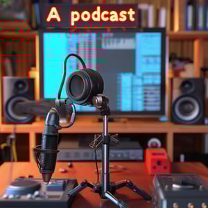 A podcast is a digital audio show