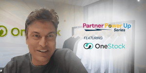 Karthik Marudur, VP of Strategy and Chief Evangelist of OneStock, talks about AI for retailers at an order management gurus partner power up session.