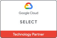 Google Cloud Select Technology Partner Badge Google Cloud Select Technology Partner Badge